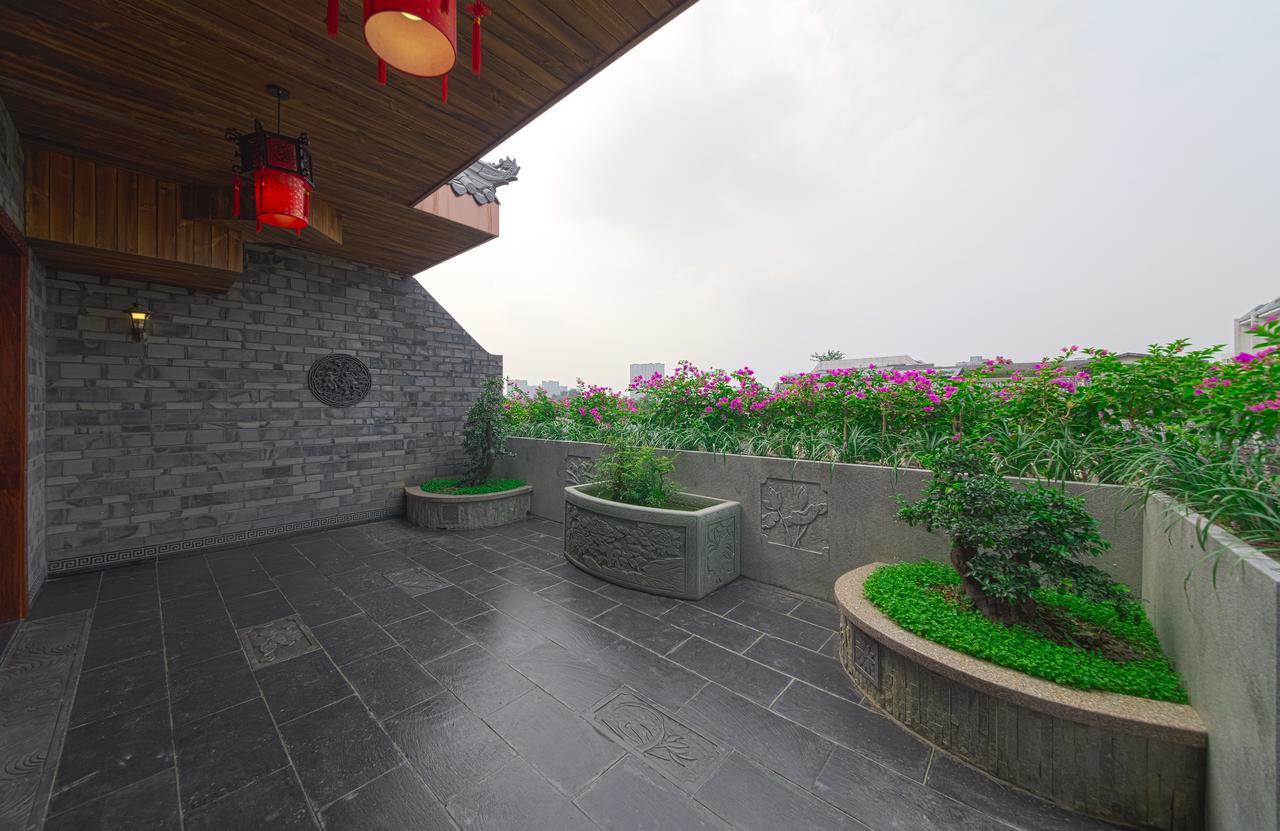 Han Dynasty Boutique Hotel Чэнду Номер фото