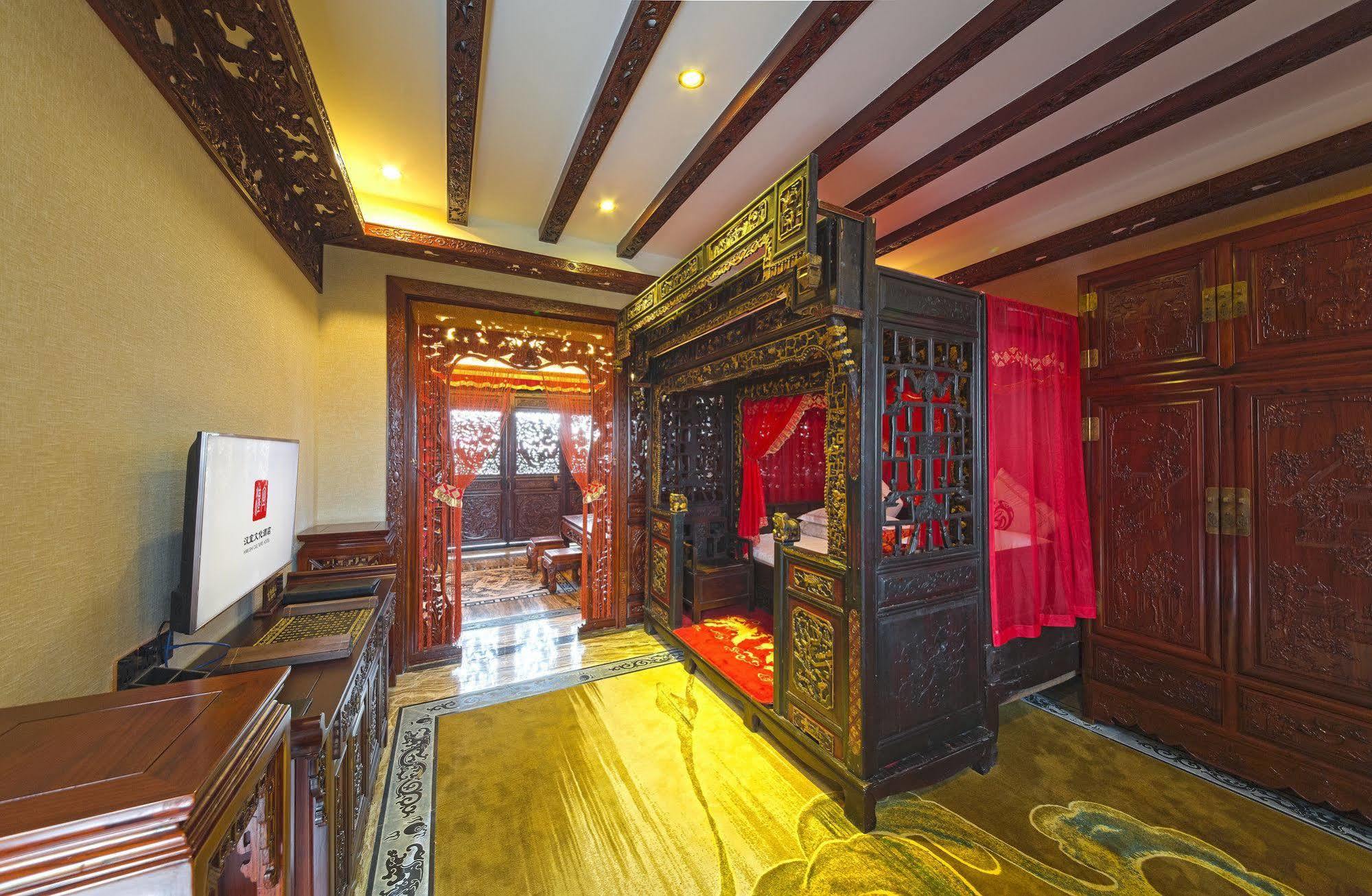 Han Dynasty Boutique Hotel Чэнду Экстерьер фото